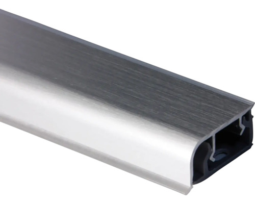 Lišta k pracovnej doske tesniaca hliníková 10x25x4000 mm Kovová profilová lišta
