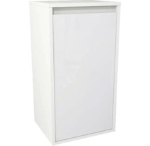 Biela kúpeľňová skrinka s dvierkami