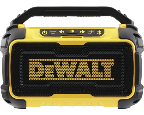 Bluetooth reproduktor DeWalt DCR011, 10,8 V, 14,4 V, 18 V Li-Ion a 54 V XRFLEXVO, bez aku a nabíjačky