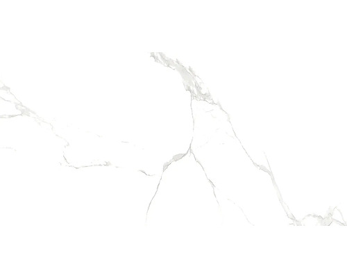 Biela dlaždica s mramorovým vzhľadom