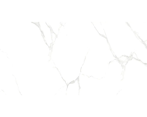 Biela podlahová dlaždica s mramorovou štruktúrou