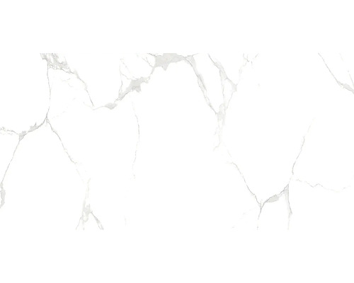 Biela dlaždica so vzhľadom mramoru na stenu a podlahu