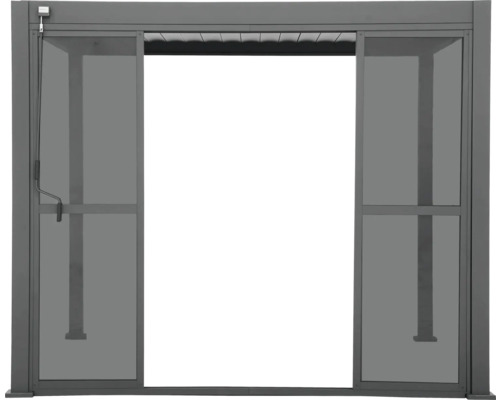 Posuvné dvere so sieťou proti hmyzu na zastrešenie terasy