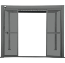 Posuvné dvere Mirador Classic, Deluxe pre pergolu 360 cm čierne
