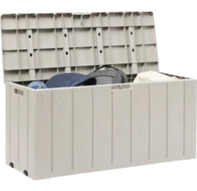 Otvorený úložný box s obsahom