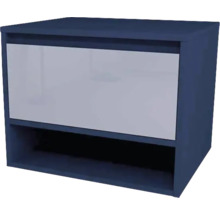 Nočný stolík so zásuvkou a úložným priestorom