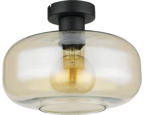 Stropné svietidlo so skleneným tienidlom