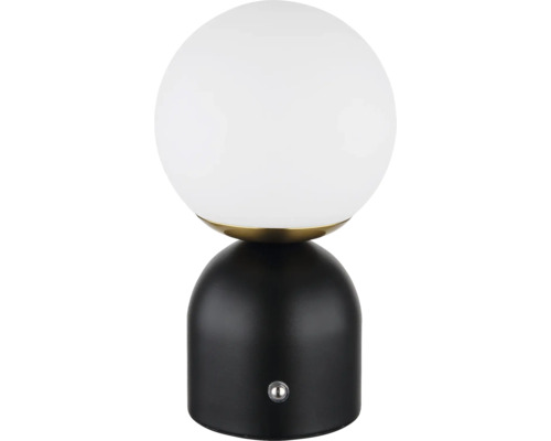 Stolná lampa s guľovitým tienidlom