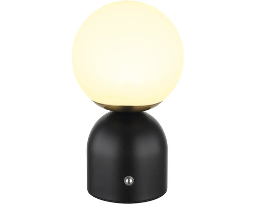 Stolná lampa s guľovitým tienidlom