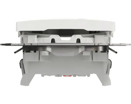 Detailný pohľad na spínač pre zapustenú montáž