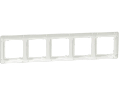 Päťnásobný rámček pre spínače a zásuvky