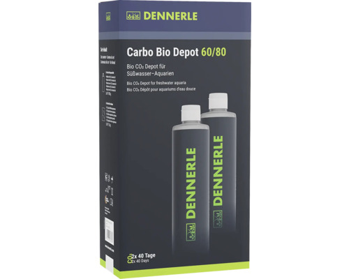 DENNERLE Carbo Bio CO2 Depot 60/80 náhradná fľaša 2 ks