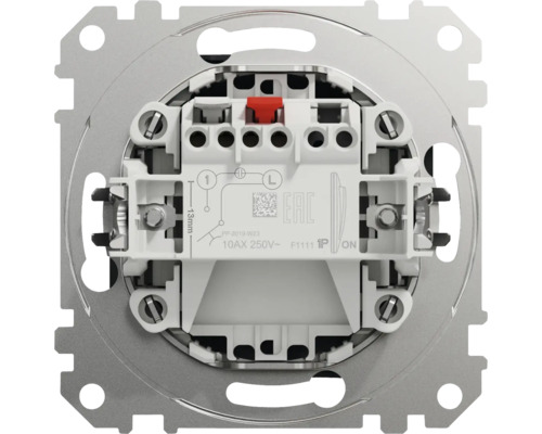 Detail spínača pre elektroinštaláciu