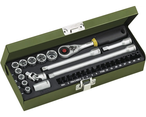 Sada nástrčných kľúčov Proxxon v kovovom kufríku