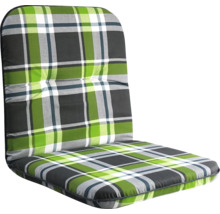 Podsedák na stoličku s károvaným vzorom