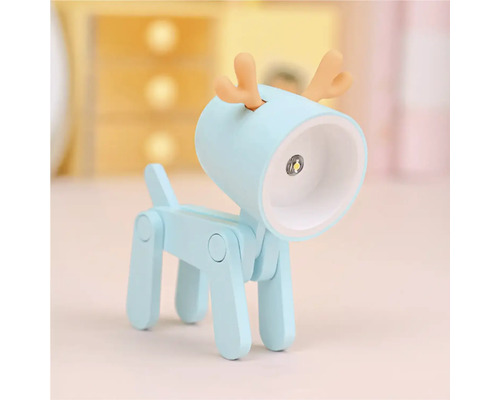 Dekoratívna stolná lampa v tvare soba