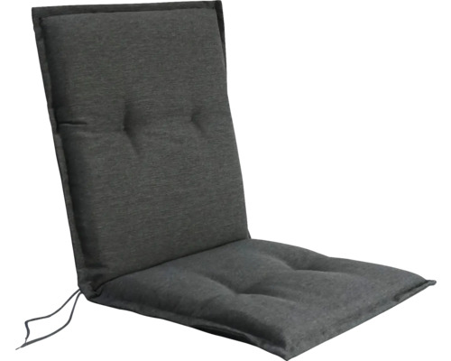 Poduška na kreslo a stoličku s nízkou opierkou 98 x 49 x 6 cm Sun Garden NAXOS NIEDRIG 50318-701 antracitová