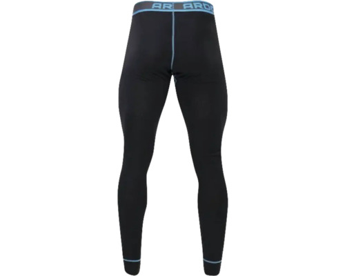 Čierne dlhé spodky s elastickým pásom