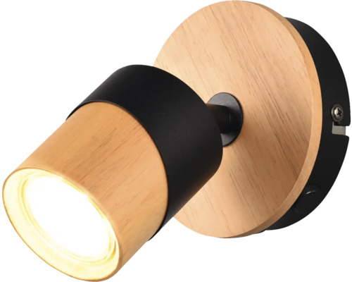 Nástenné svietidlo TRIO TR 801170132 Aruni GU10 10W imitácia dreva