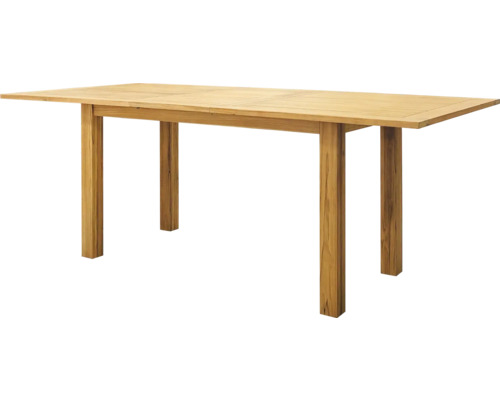 Rozkladací drevený stôl pre vnútorné aj vonkajšie použitie