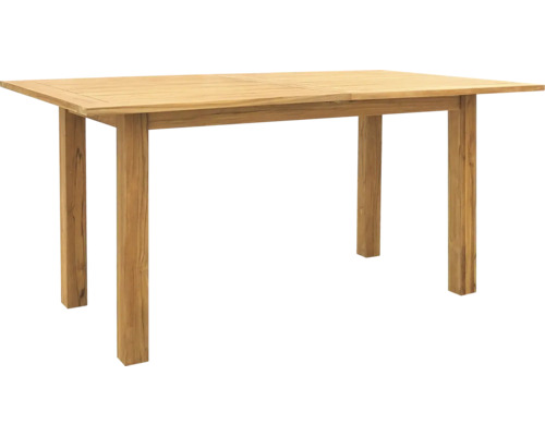 Obdĺžnikový záhradný stôl z dreva