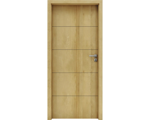 Interiérové dvere Elegant LUX 1 80 P dub kramolínsky
