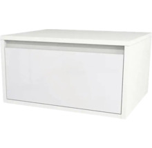 Biela spodná skrinka so zásuvkou do kúpeľne