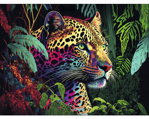 Obraz na plátne Jaguar In The Jungle II 116x84 cm