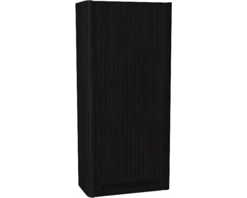 Kúpeľňová závesná skrinka Devo Gloria 2.0 čierna 40 x 86 x 21 cm GL2-SW1DLE40-2-F97 Úzka vysoká skriňa na skladovanie