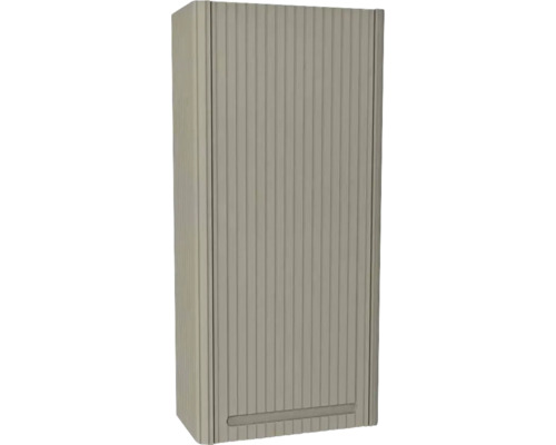 Kúpeľňová závesná skrinka Devo Gloria 2.0 sivá matná 40 x 86 x 21 cm GL2-SW1DLE40-2-F111 Skrinka s roletou s vertikálnymi lamelami do kancelárie alebo dielne