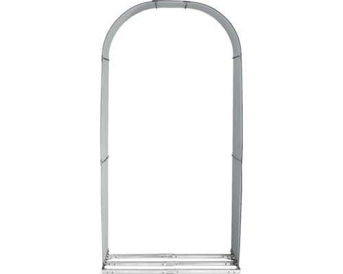 Oblúkový kovový rám skleníka