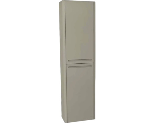 Kúpeľňová skrinka vysoká Devo Gloria 2.0 sivá matná 40 x 172 x 33 cm GL2-S2DPR40-1-F111 Vysoká skriňa s dvomi dvierkami do kúpeľne