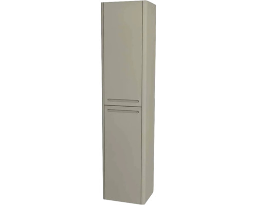 Kúpeľňová skrinka vysoká Devo Gloria 2.0 sivá matná 45 x 165 x 26 cm GL2-S2DLE45-1-F111 Vysoká skriňa s dvomi dvierkami do kúpeľne