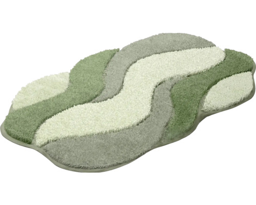 Kúpeľňový koberec so zvlneným vzorom