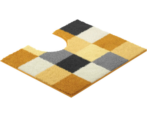 Podložka pod WC s geometrickým kosoštvorcovým vzorom