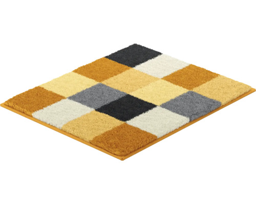 Štvorcový koberec s kosoštvorcovým vzorom