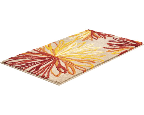 Koberec s kvetinovým vzorom