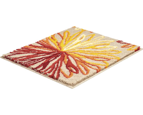 Koberec s kvetinovým vzorom