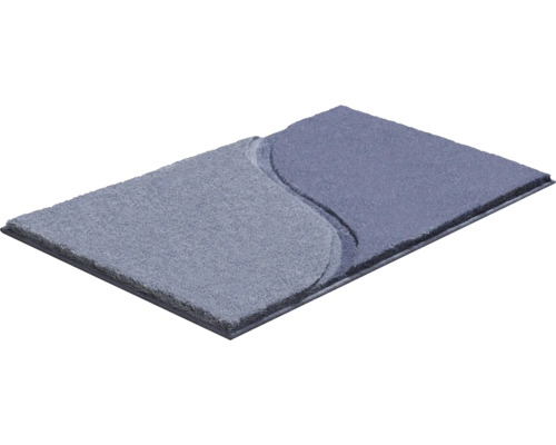 Rohožka s dvojfarebným povrchom a vlnkovým vzorom