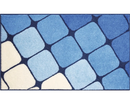 Koberec do kúpeľne Grund SHANGA 60 x 100 cm modrý