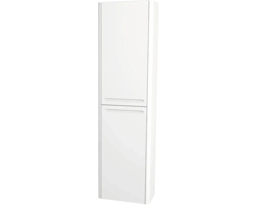 Kúpeľňová skrinka vysoká Devo Gloria 2.0 biela matná 40 x 172 x 33 cm GL2-S2DKLE40-1-F83 Biela kúpeľňová vysoká skrinka s dvomi dvierkami