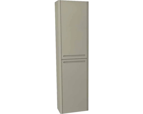 Kúpeľňová skrinka vysoká Devo Gloria 2.0 sivá matná 40 x 172 x 33 cm GL2-S2DKPR40-1-F111 Vysoká kúpeľňová skrinka s dvomi dvierkami na uloženie kúpeľňových potrieb.