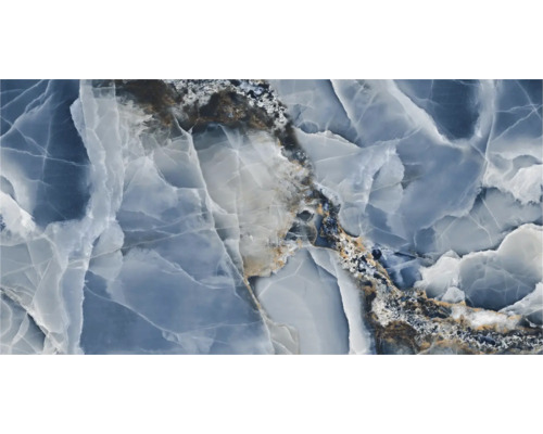 Dlažba imitácia mramoru ANDORA sea blue 60 x 120 cm