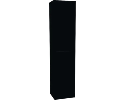 Kúpeľňová skrinka vysoká Devo Gloria 2.0 čierna 40 x 172 x 33 cm GL2-S2DPR40-2-F97 Čierny korpus regálu