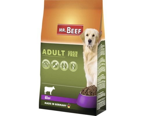 Granule pre psov MR.BEEF Adult GF bez obilnín hovädzie 4 kg