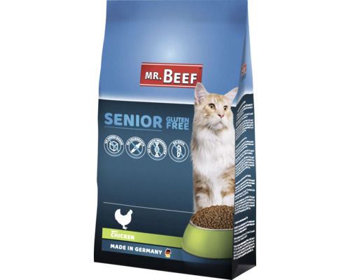 Granule pre mačky MR.BEEF Senior kuracie 3 kg