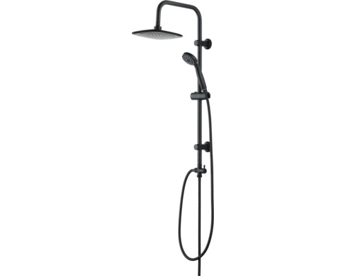Sprchový systém s prepínačom form & style Bahama matne čierna FS1523B