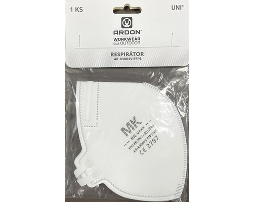 Respirátor AP-83001V, FFP1 s ventilom 1 ks Respirátor AP-83001V, FFP1 s ventilom 1 ks