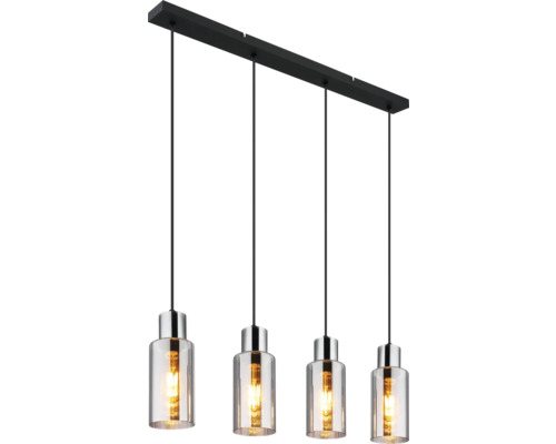 Závesné svietidlo so štyrmi pohármi