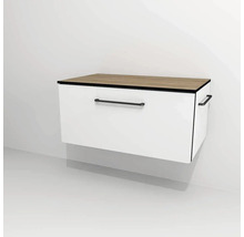 Skrinka pod umývadlo Devo Sonus 2.0 arctic white 77 x 36 x 45 cm